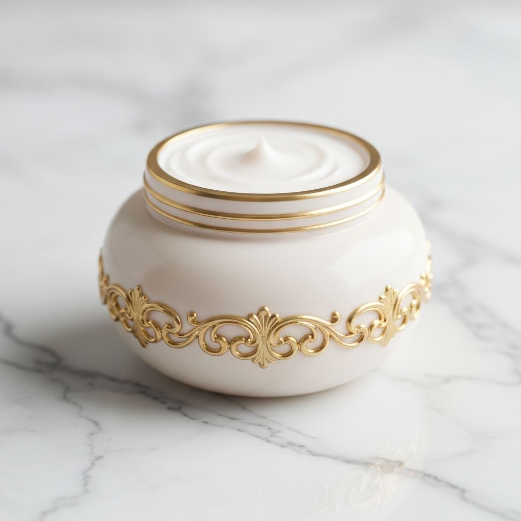 Crema facial con colágeno